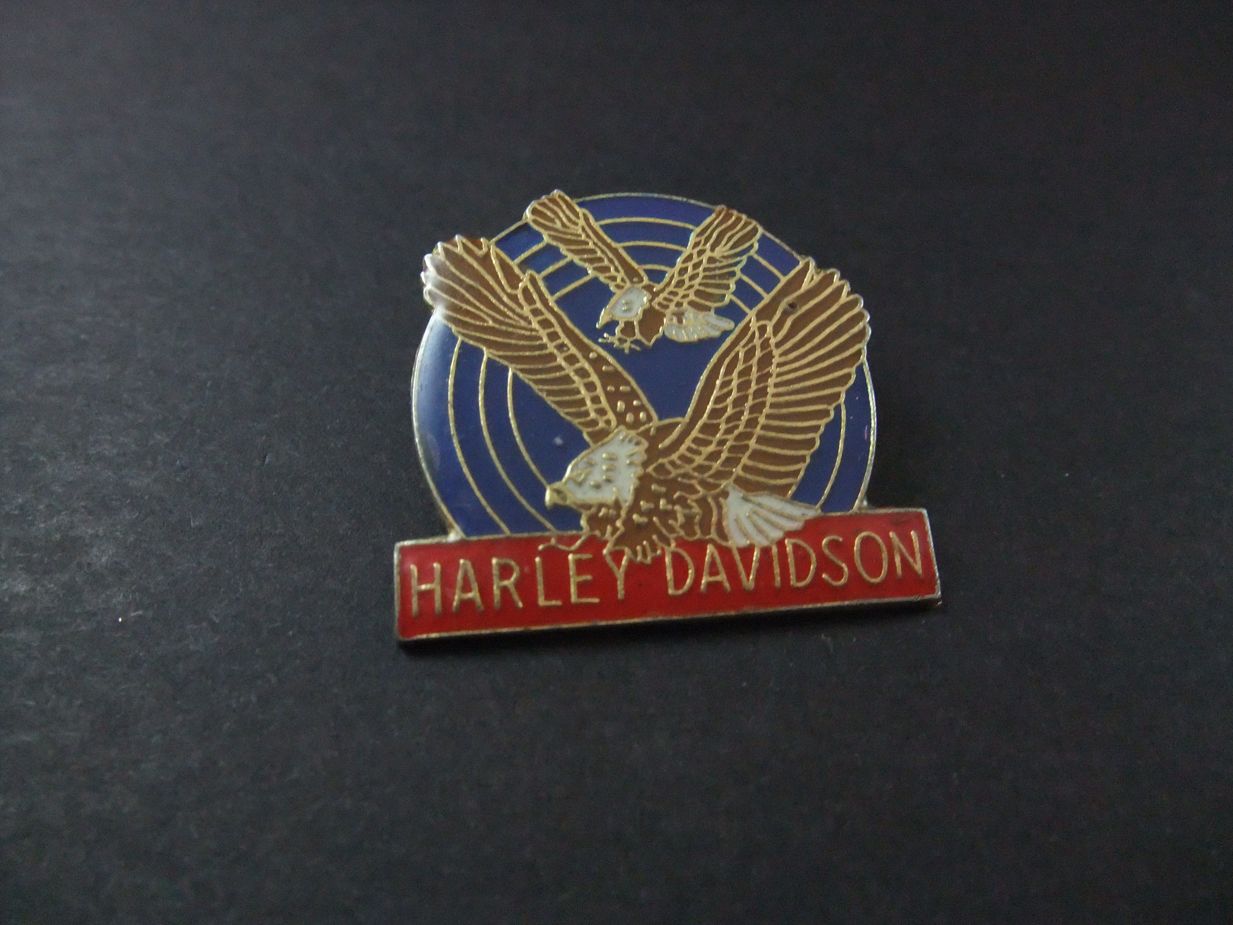 Harley-Davidson motorcycle logo met 2 vliegende Arenden